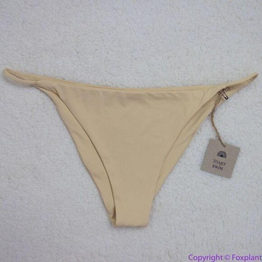 NEW Toast Swim Free‎ People String Bikini Bottom in beige , XL
